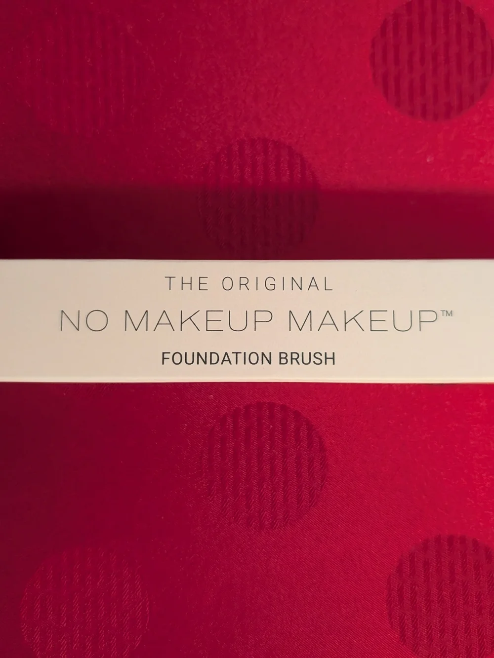 No Makeup Makeup Foundation Brush
